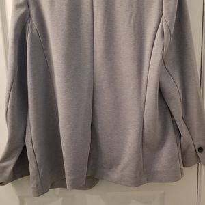 Notch Collar Pique Blazer